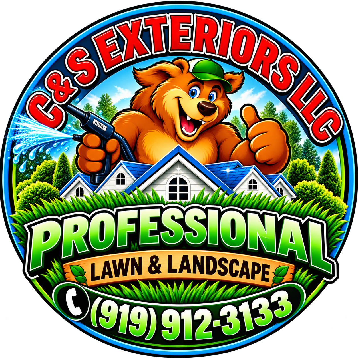 C & S Exteriors LLC & Professional Lawn & Landscape logo